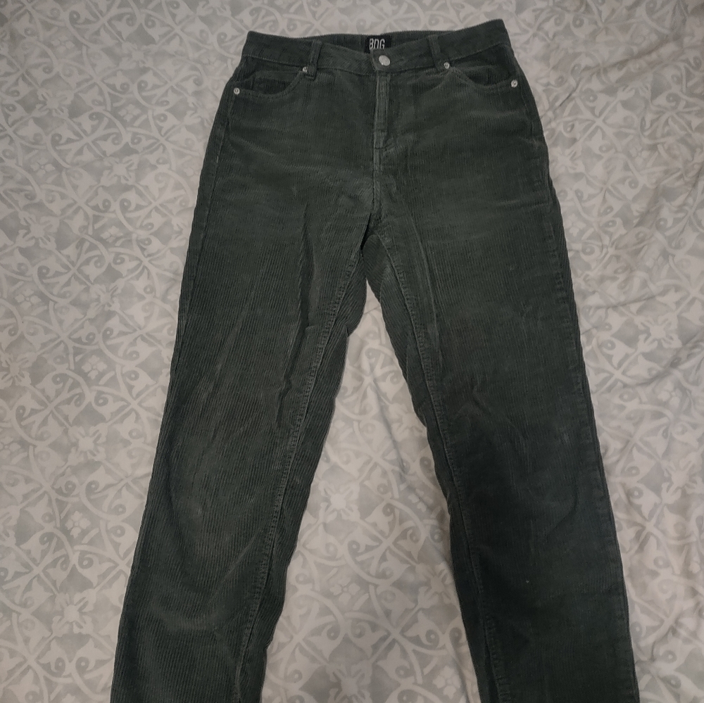 Green BDG Corduroy Pants